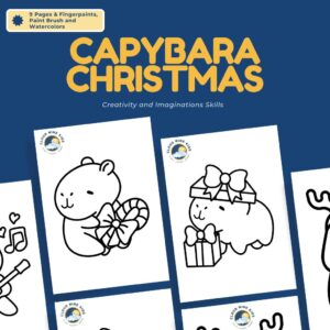 Creative & Sensory Play: Capybara Christmas