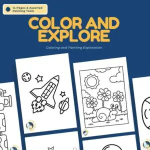 Explorer Kit: Color and Explore V1 (Sponge Brush Set)