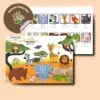 Skill Booster: Safari Scratch Off