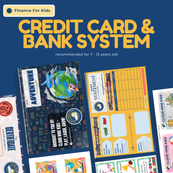 Finance For Kids: Credit Card and Bank System